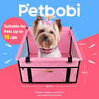 Pet Reinforce Car Booster Seat For Dog Cat Portable And Breathable Bag With Seat