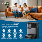 Eufy Omni C20 Robot Vacuum   Mop Combo all-in-one Station -certified Refurbished