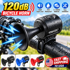 120db Bike Electronic Horn Waterproof Cr2032 Loud Sound Bicycle Electric Bell    