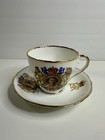 Vintage Queen Elizabeth Ii 1953 Coronation Adderley Fine Bone China Cup   Saucer