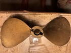 Michigan Aj22 Antique Brass Boat Propeller