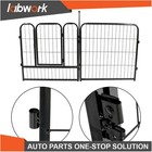 Labwork 16 Panels 24 x24  Dog Playpen Crate Fence Pet Playpen Exercise Cage