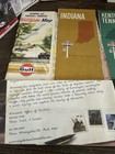 Lot Of 18 Vintage Road Highway Driving Maps Midwest Standard Marathon American