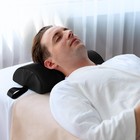 Half Round Massage Table Bolster Pillow 17x6x4 Black Foam