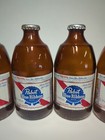 1974 Pabst Blue Ribbon Beer Bottle 12 Oz Lot Of 5