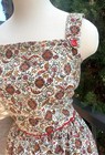 1960s Vintage Fit And Flare Lightweight Cotton  Sundress Xl