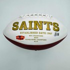 Autographed signed Alvin Kamara New Orleans Saints Fs Football Beckett Bas Coa