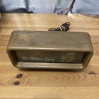 Vintage 1981 It s Miller Time Miller High Life Lighted Beer Bar Sign