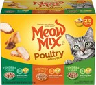  3 Pack  Meow Mix Poultry Selects Variety Pack Wet Cat Food  2 75-oz  Case Of 24