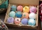 Bath Bombs Gift Set 12 Usa Made Fizzies  Shea   Coco Butter Dry Skin Moisturi   