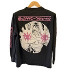 Sonic Youth Vintage Long Sleeve Shirt Sz Large Modern Reprint 90s