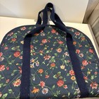 Windsor Wood Project Pack Organizer Cross Stitch Blue Floral Quilted Needlepoint