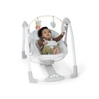 Ingenuity Cozy Spot Swing N Go Portable Swing - Removable And Rotatable Wood    