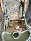 Vtg Safety 1st Winnie The Pooh Green Stroller Basket Canopy Folding System Clean