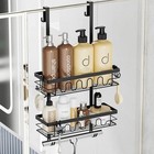 Over The Door Shower Caddy Hanging  Rustproof Hanging Shower Organizer For