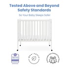 Delta Children Lee Portable Folding Mini Crib With 1 5-inch Mattress - Greenguar