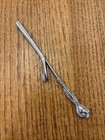 Vintage Victorian  925 Sterling Silver Handle Curling Iron 6   