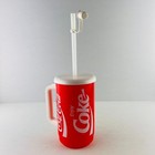 Coke Coca-cola Whirley Cup 32 Oz Red Travel Mug Cup Vintage