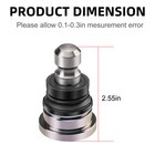 4pcs Upper Lower Front Ball Joint For Polaris Rzr Xp 1000   Xp 4 1000 2014-2022