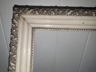 Gorgeous Antique Ornate Off White Cream Painting Picture Frame Fits 14x11 In