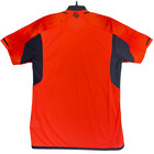 Adidas Authentic Houston Dynamo Fc 2023 24 Mls Soccer Jersey L Orange Men   s