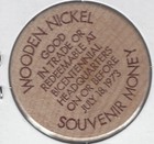 1773-1973 Lower Mahanoy Township Pennsylvania Bicentennial  Brown Wooden Nickel