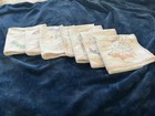 Vtg Embroidered Flour Sack Grandma Tea Towels 7 Days Of Week Kitchen Chores Lrg