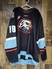 Ccm Portland Winterhawks Whl Herb Kepner Jr  18 Hockey Jersey 3xl Black Official