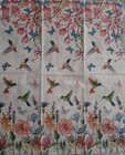 2 Individual Paper Decoupage Napkins Towels - Humminbirds Flowers Butterflies