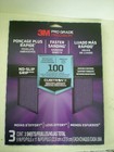   3 X 3 Sheets  pk   3m Pro Grade Precesion No-slip Grip Sandpaper 9x11 100grit 