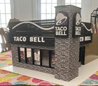Customer Custom Order O-scale Taco Bell Restaurant 3d Sign Plastic Decals