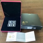 Canada 2019 The Elements  3 Square Fine Proof Silver Coin Set Ogp W  Box   Coa