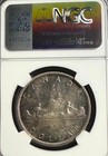 1955 Canada Silver Dollar - Ms-63  041