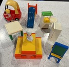 Little Tikes Dollhouse Furniture   Doll Toy Lot Toy Bundle  Vintage Rare 