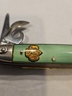 Vintage Girl Scouts Pocket Knife Gs Trefoil Emblem