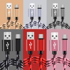 Usb To Usb-c Cable Male Type-c Cable Cord Fast Charger Charging Data Sync Lot