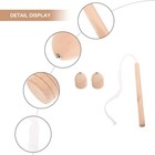 Wooden Spinning Top Toy Gyro For Kids Gyroscope Rotation Toys Boys Child
