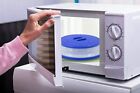 2pcs Microwave Food Cover Splatter Proof Vented Collapsible Set