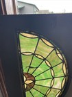 Sg4718 Antique Stained Glass Arch Window 18 5 X 30 5