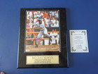 Bo Jackson Autograph Wood Plaque  Comeback Trail  Coa By Scoreboard  336