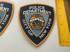 New York City Police Patch Set And Full Size With Tracking  insured new