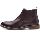 Alpine Swiss Mens Owen Chelsea Boots Pull Up Ankle Boot Genuine Leather Lined