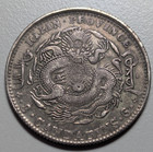 China Kirin   1904        Lm-553 50 Cents  half Dollar  Silver Coin