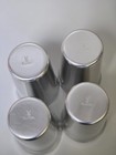 Vintage Kensington Aluminum Tumblers Set Of 4 Drinking Glasses   Cups