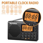 Portable World Band Radio Lcd Digital Fm am sw Usb Tf Mp3 Music Player Speaker