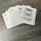 Monopoly 60th Anniversary Edition Game Replacement Parts pieces Title Deed Cards