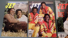 9 Vtg 1971-1977 Jet Magazine Lot Black History Negro Era Soul Music Tv No Label