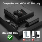 Power Supply For Xbox 360 Slim  135w Ac Adapter With Quiet Cooling Fan  Black