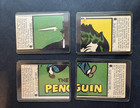   2 Lot Of 4 Batman A Series Red Bat Trading Cards 1966 Originals