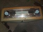 Vintage  Westinghouse Automatic Reversible  In out 2 Speed Metal Box Fan